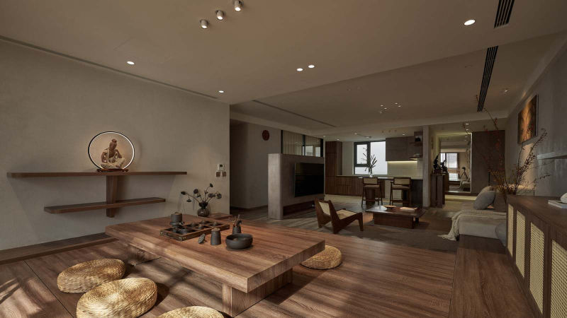 Đặc Trưng nổi bật của Phong Cách Nội Thất Wabi-Sabi 