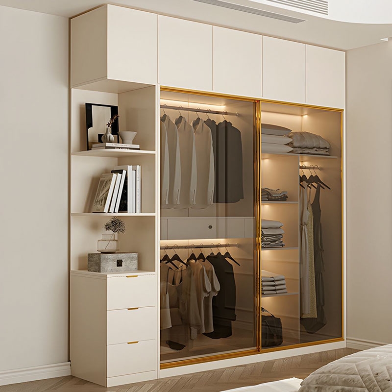 Bố trí tủ quần áo hợp lý