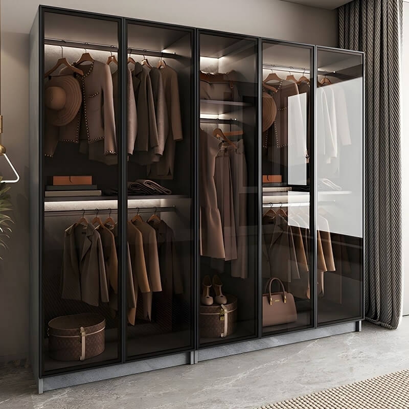 Tủ quần áo cánh kính