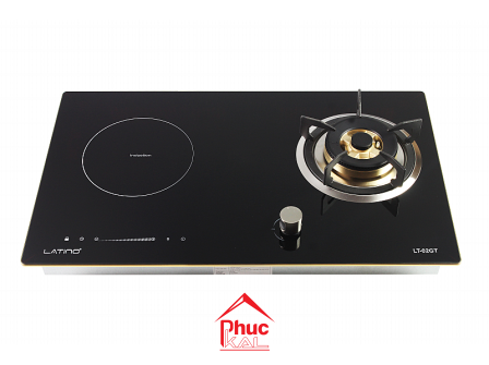 BẾP KẾT HỢP 1 TỪ 1 GAS LATINO LT-02GT