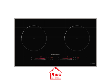 Bếp từ 2 vùng nấu cảm ứng điện từ EUH2120 – Eurogold