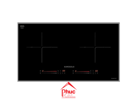 Bếp từ 2 vùng nấu cảm ứng điện từ EUH2121 – Eurogold