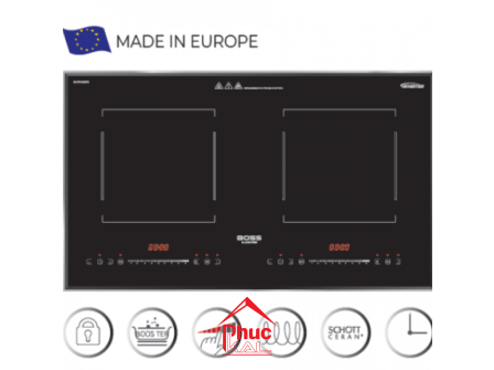 BẾP CẢM ỨNG TỪ 2 VÙNG NẤU BKI689N