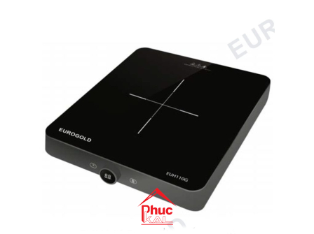 Bếp từ đơn 1 vùng nấu cảm ứng từ EUH110G – Eurogold