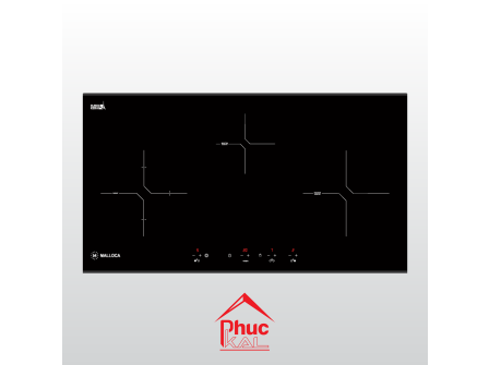Bếp kính âm 2 từ và 1 điện MH-03IR N