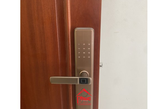 Khóa vân tay Bosch ID 30B EU AMBER GOLD APP (Màu vàng đồng)