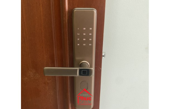 Khóa vân tay Bosch ID 30B EU AMBER GOLD APP (Màu vàng đồng)