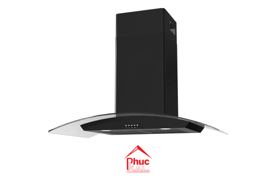 MÁY HÚT MÙI KÍNH CONG GẮN TƯỜNG - ĐIỀU KHIỂN CẢM ỨNG BU2001B